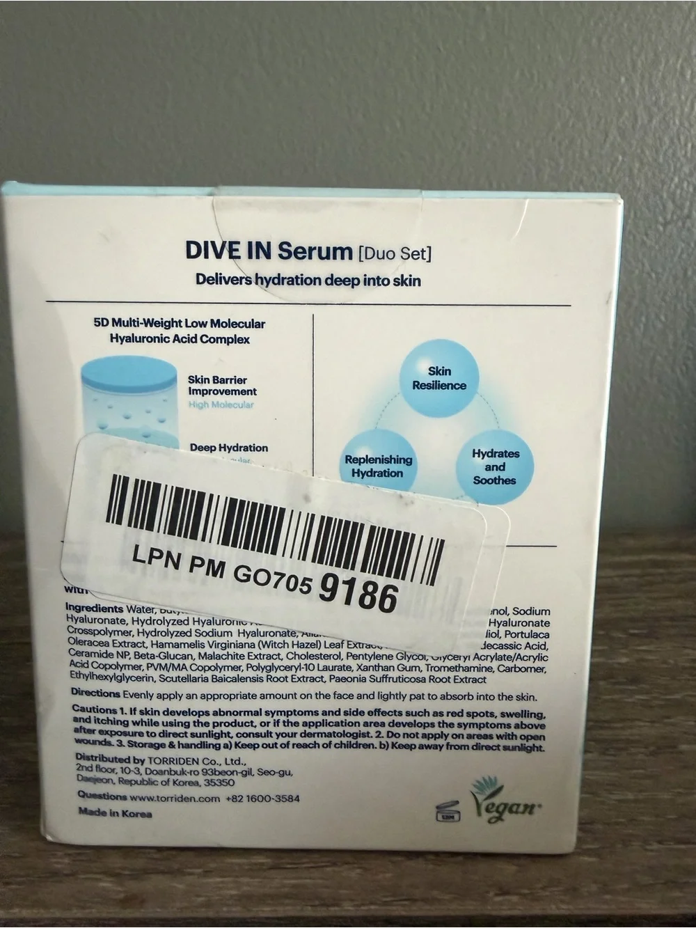 Torriden torrid dive